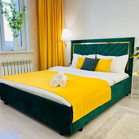396I2 Sunny Green Apartment Sholpan City Almaty Exterior photo